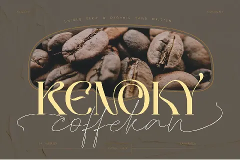 coffekan font