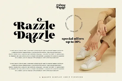 Creme PastryDemo font