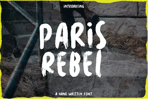 PARIS REBEL font
