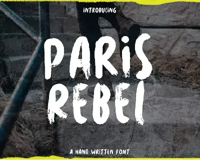 PARIS REBEL font