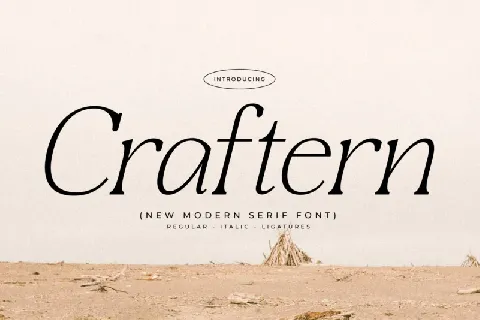 Craftern Typeface font