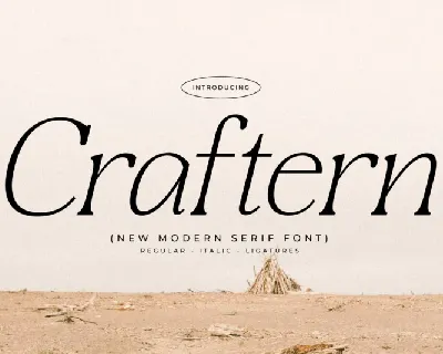Craftern Typeface font