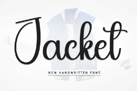 Jacket Script font