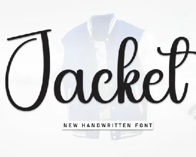 Jacket Script font