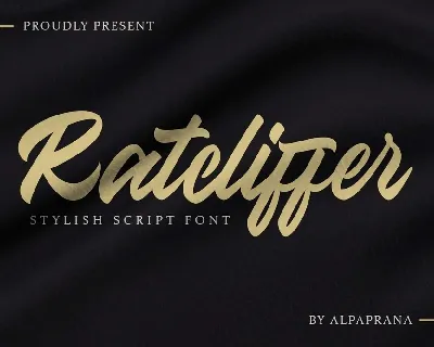 Ratcliffer font
