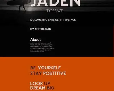 Jaden Typeface font
