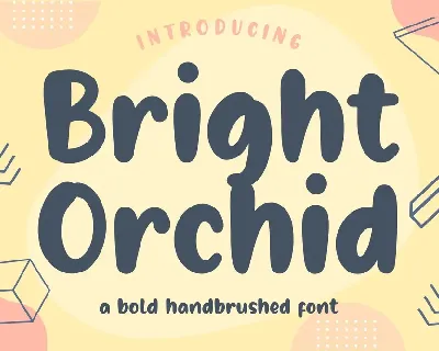 Bright Orchid font