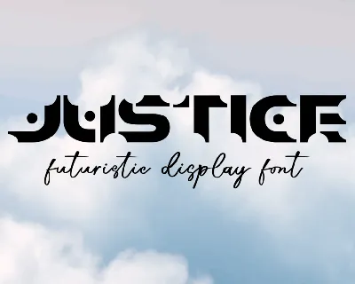 Justice Display Demo font
