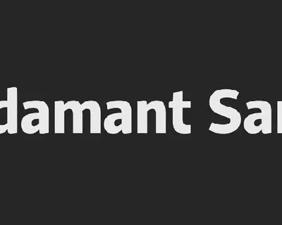 PF Adamant Sans Family font