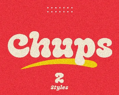 Chups font
