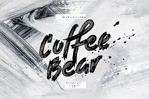 Coffee Bear font