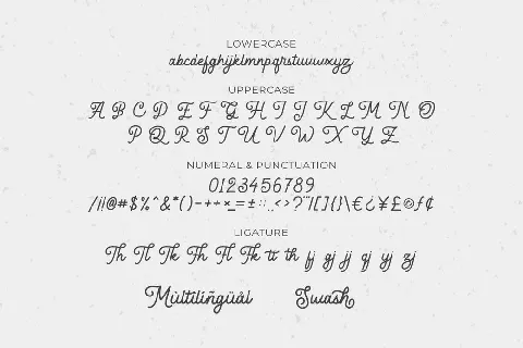 Flatty font