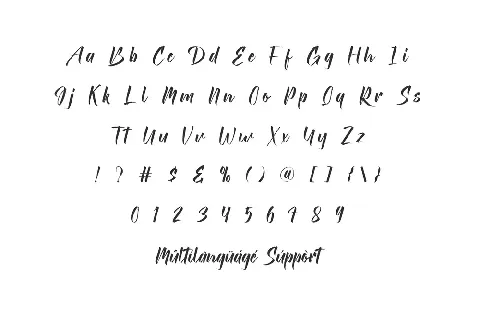 Mountanious Demo font