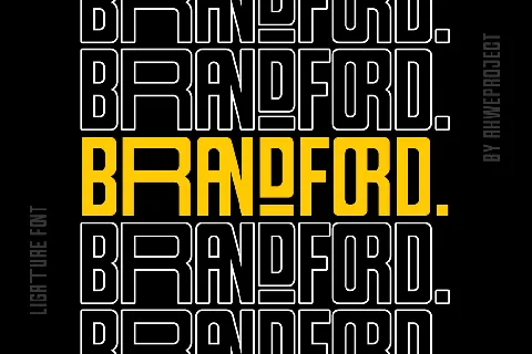 Brandford font