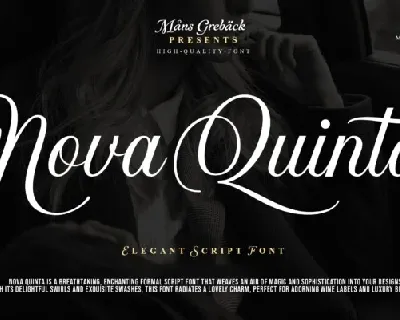 Nova Quinta font