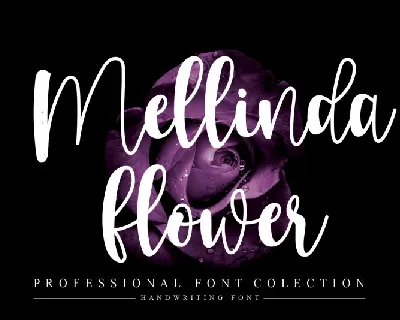 Mellinda Flower Script font