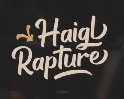 Haigl Rapture Script font
