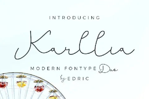 Karllia Script font