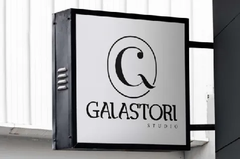 Galastori font