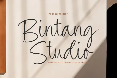 Bintang Studio font