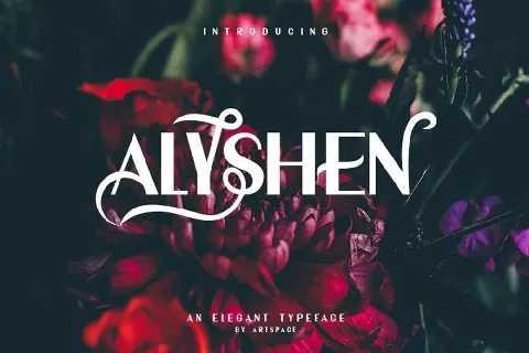 Alyshen Typeface Free font