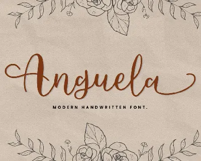 Demo Anguela font