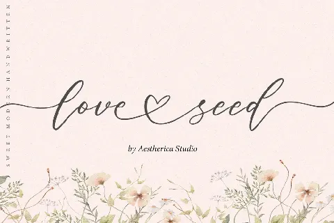 love seed font