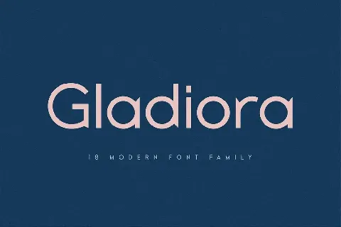 Gladiora font