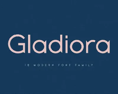 Gladiora font