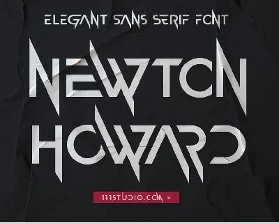 Newton Howard font