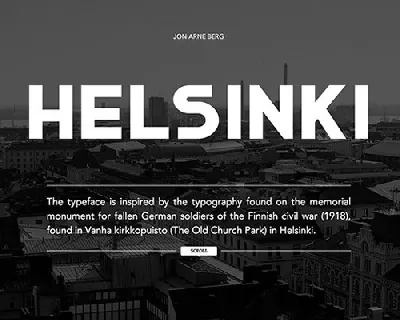 Helsinki font