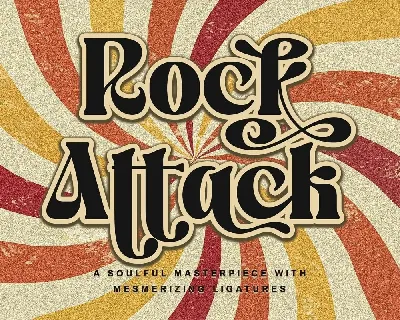 Rock Attack font
