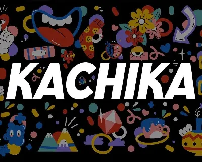 KACHIKA font