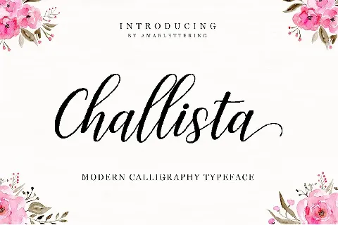 Challista Script Free font