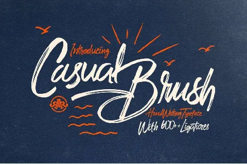 Casual Brush font