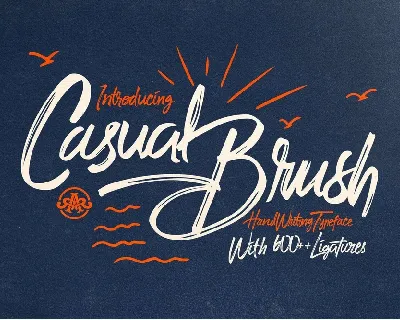 Casual Brush font