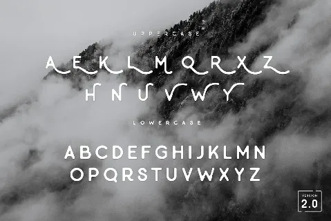 Minimalust font
