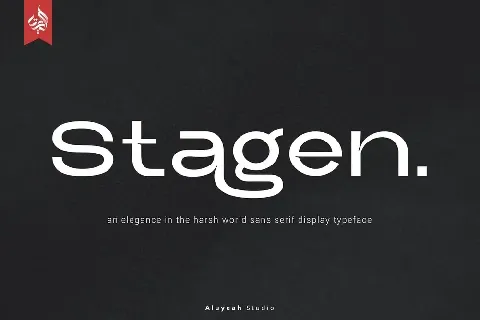 Stagen font