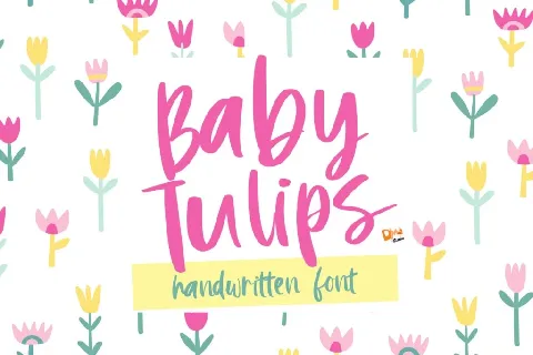 Baby Tulips font