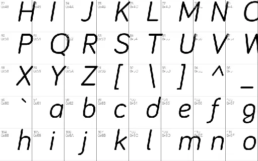 Bariol Typeface font