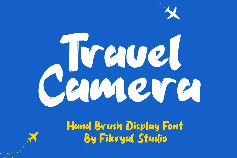 Travel Camera font