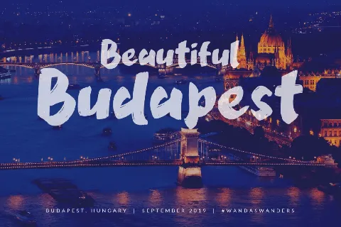 Travel Camera font