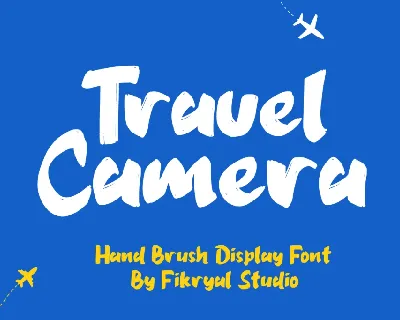 Travel Camera font