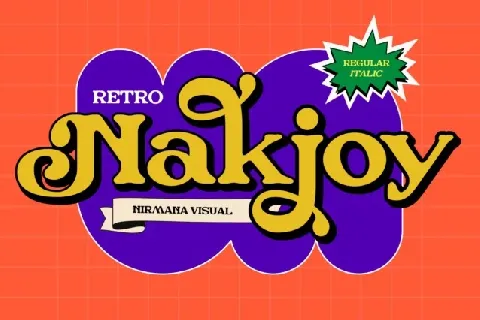 Retro Nakjoy font