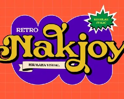 Retro Nakjoy font