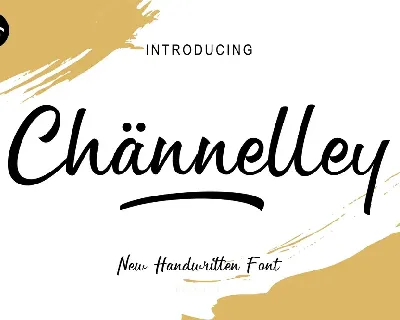 Channelley Script font