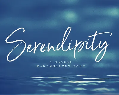 Serendipity font