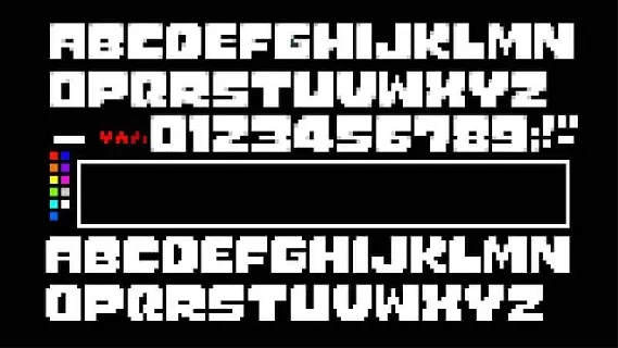 Undertale Logo font