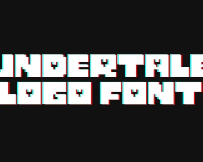 Undertale Logo font