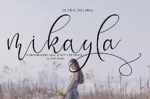 Mikayla Script font